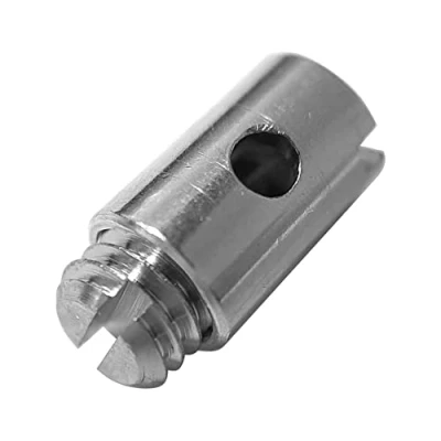 Afbeelding van Kabelklem diameter gas, magrura, 5 mm lengte, 7,5 mm, klemschroeven, nippel, remtrekkoord, buitenhoes, moPED, trekkoord, mok, mofa