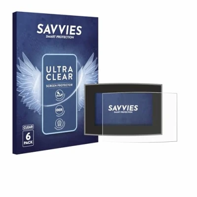 Afbeelding van Savvies Screenprotector voor Farmnavigator G7 Ezy Folie Beschermfolie transparant (6 Stuks)