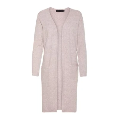 Afbeelding van Vero Moda Vmdoffy LS LONG OPEN GA NOOS Vest, Dames, Maat: Medium, Woodrose