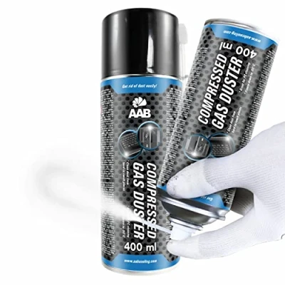 Afbeelding van AABCOOLING AAB Compressed Gas Duster Vriesspray 400 ml Vriessprayafgifte, diepvriesspray, onderdelenvriezer, snelvriezer, circuitvriezer, bevriest tot 50* C