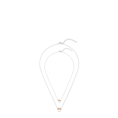 Afbeelding van Disney Jewelry Minnie Mouse Double Layered Ketting voor kinderen, Maat: One Size, Multi coloured
