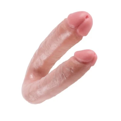 Afbeelding van Huidkleurige large Double Trouble 44,5 cm