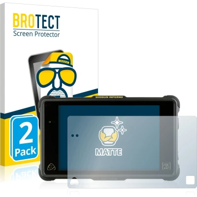 Afbeelding van BROTECT (2 Stuks) Antireflecterende Beschermfolie voor Atomos Shogun Inferno Anti Glare Screen Protector, Mat, Ontspiegelend