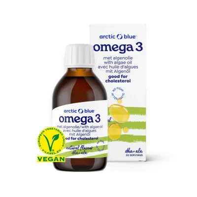 Afbeelding van Arctic Blue Omega 3 Lijnzaad &amp; Algenolie ALA DHA (150 ml)