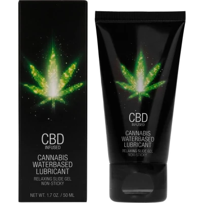 Afbeelding van CBD Cannabis Waterbased Lubricant 2 fl oz / 50 ml