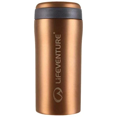 Afbeelding van Lifeventure Thermische mok, lekvrij en vacuüm geïsoleerde herbruikbare koffie reisbeker, 300ml, koper