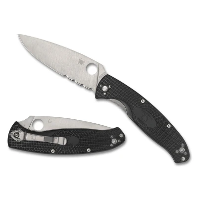 Afbeelding van Spyderco Zakmes Resilience Lightweight Black 8Cr13MoV CE