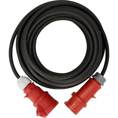 Afbeelding van Brennenstuhl 1169390100 Stroom Verlengkabel 32 A Zwart 10 m H07RN F 5G 4 mm²