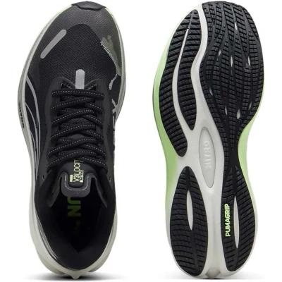 Afbeelding van Puma Sneakers laag, Dames, Maat: 38.5, Black silver fizzy apple Kunststof/ textiel