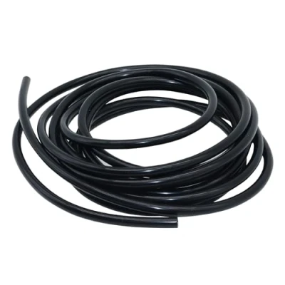 Afbeelding van iMeistek Flexibele siliconen buis, 10 mm ID X 12 OD 4 m slang water luchtslang pijp voor pomp overdracht zwart