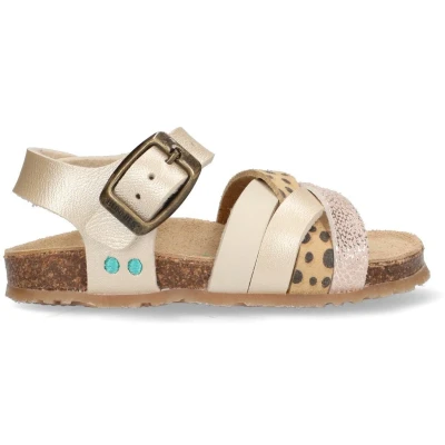 Afbeelding van Bunniesjr Becky Beach Sandalen voor kinderen, Maat: 22, Goud Schoenen