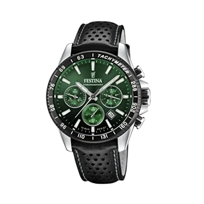 Afbeelding van Festina Chronograaf, Heren, Maat: One Size, Silberfarben