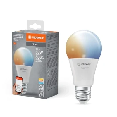 Afbeelding van LEDVANCE SMART+ WIFI LED lamp, white frosted look, 9W, 806lm