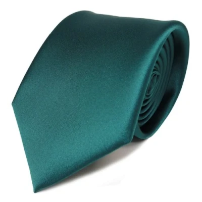 Afbeelding van TigerTie Designer pochet in effen kleur cavaliersdoek pochette grootte 30 x cm, groen, petrol, donker turquoise, Einstecktuchgröße: ca. Länge Breite cm