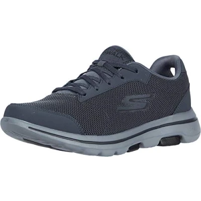 Afbeelding van Skechers Gowalk 5 Qualify Sportsneaker met gaas en veters, wandelschoen, 44 EU X breed