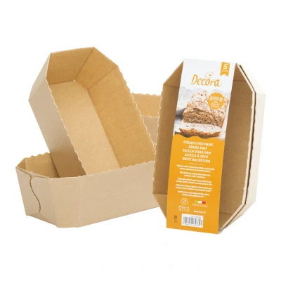 Afbeelding van Bakvorm Brood 15,3x8,8x6(h)cm (5 stuks)