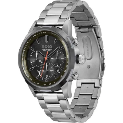 Afbeelding van HUGO BOSS heren Solgarde horloge HB1514034 in de kleur Zwart