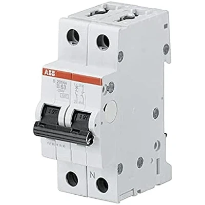 Afbeelding van Abb s201 installatieautomaat 1p n b karakteristiek 16a iec en 60898 1 6 ka iec60947 2 10 modulen breedte 35mm 2cds251103r0165