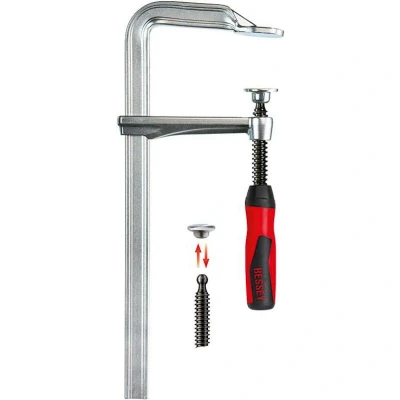 Afbeelding van Bessey GZ100 12 2K Volledig stalen schroefklem Spanbreedte (max.):1000 mm Afm. werkbereik:120