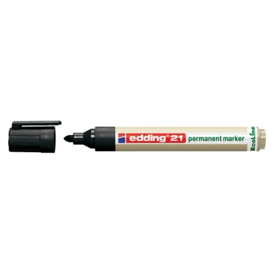 Afbeelding van Edding permanent marker Ecoline e 21 zwart
