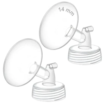 Afbeelding van Maymom, 2 x 14 mm, voor Spectra S1/S2 pomp met brede riem, geen originele shop, vervangt Shield (kleine Flens Lans) (14 mm van twee flens)