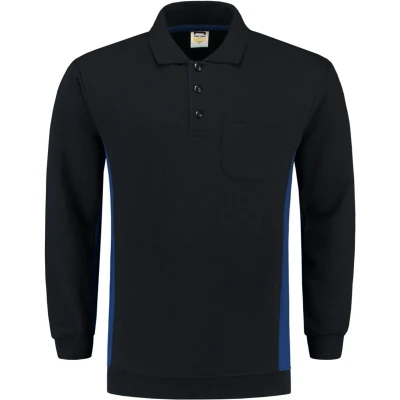 Afbeelding van Polosweater Bicolor Borstzak TRICORP WORKWEAR