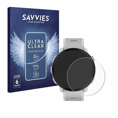 Afbeelding van Savvies Screenprotector voor Garmin Forerunner 55 Folie Beschermfolie transparant (6 Stuks)