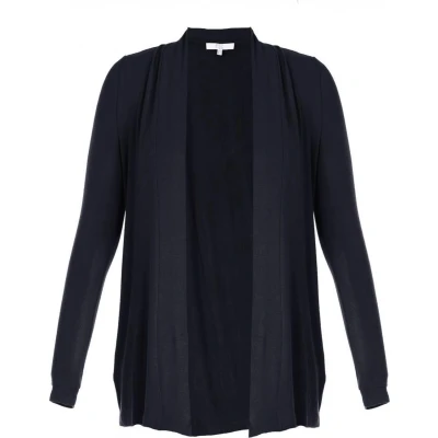 Afbeelding van Base Level fijngebreid vest Yayla donkerblauw