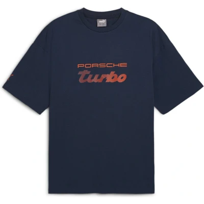 Afbeelding van Puma TEE Tshirt print, Heren, Maat: Medium, Club navy