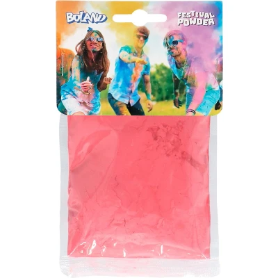 Afbeelding van Holi Poeder roze zakje 70 gram