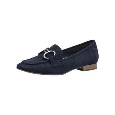 Afbeelding van Tamaris Dames 8 84202 42 Slipper, Navy, 44 EU breed, Donkerblauw, Breed