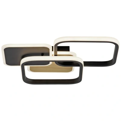 Afbeelding van Just Light 14117 78 SEVENT LED plafondlamp 36 W Hout bruin (zijdemat)
