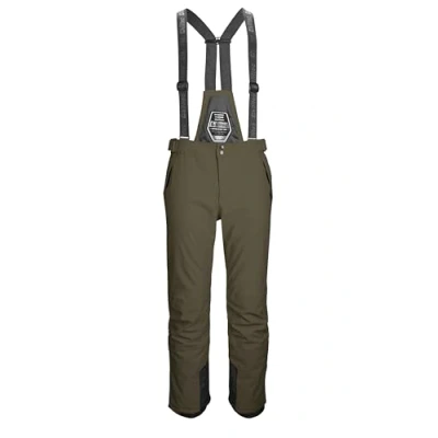 Afbeelding van killtec Heren Skibroek/Ski Broek met Afritsbare Latz en Randbescherming Larok, Donkerolijf, XL, 35244 000