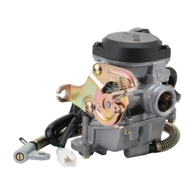 Afbeelding van GOOFIT PD18 Carburateur 18 mm gaspomp, vervanging voor Kymco Agility 4 takt GY6 49cc 50cc 139qmb 139qmA bromfiets motor ATV scooter