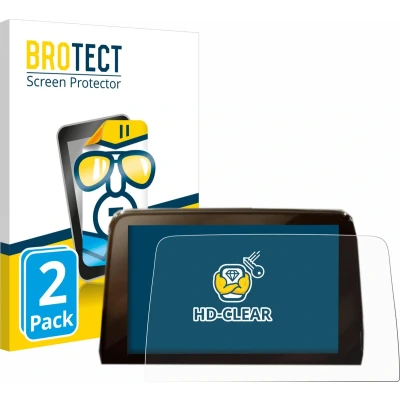 Afbeelding van BROTECT Screenprotector voor Ford Focus MK4 Sync 3 Folie Beschermfolie transparant (2 Stuks)