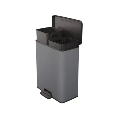 Afbeelding van Curver Deco Duo Bin afvalbak