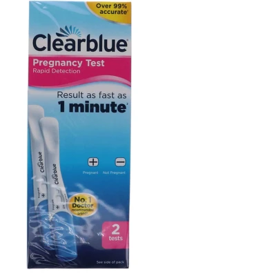 Afbeelding van Clearblue Zwangershapstest snelle detectie 2 stuks