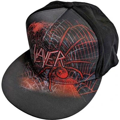 Afbeelding van Slayer Spiderweb Snapback Pet Zwart