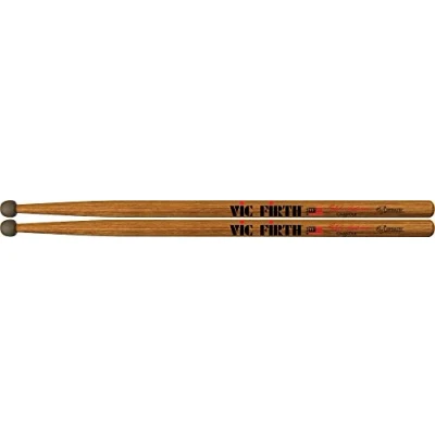 Afbeelding van Vic Firth Corpsmaster® Signature Series Snare Sticks Ralph Hardimon &#039;Chop Out&#039; Laminated Birch Rubber Tip