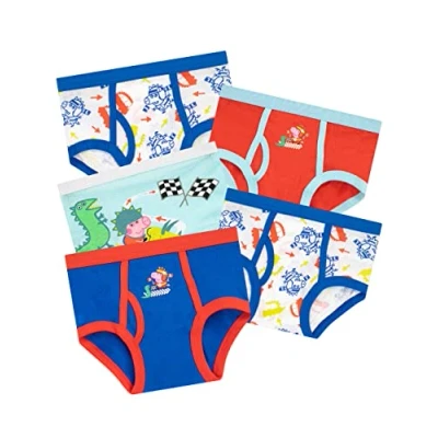 Afbeelding van Peppa Pig Jongens Ondergoed Set van 3 George Veelkleurig 104
