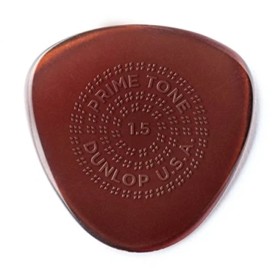 Afbeelding van Dunlop Primetone standaard, 73 mm, gesculpted plectra met grip, 3 stuks Verpakking van 12 stuks. 1.5mm Grip