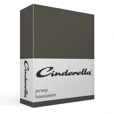 Afbeelding van Jersey Hoeslaken Cinderella Anthracite 200 x cm