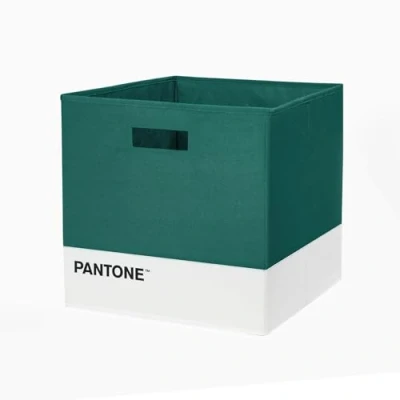 Afbeelding van Pantone™ Multifunctionele opbergdoos voor speeldobbelstenen kinderen en organizer, ruimtebesparende kast, inklapbare opbergmand ook boekenplanken, speelgoedmand kinderen, 32,5 x