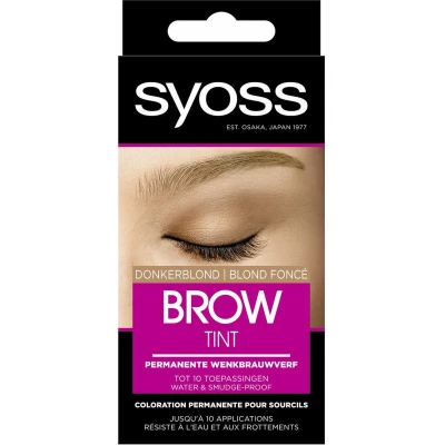 Afbeelding van 3x Syoss Browtint Donkerblond
