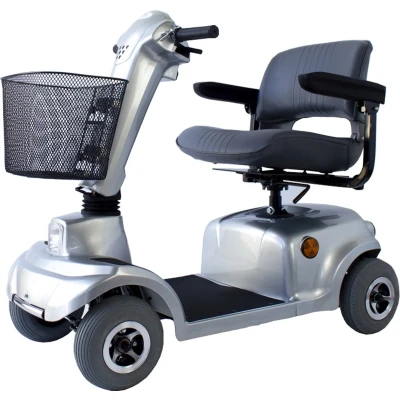 Afbeelding van Mobiclinic Piscis Scootmobiel Verminderde mobiliteit 4 wielen 34 km Draai en klapstoel Elektrische 12V