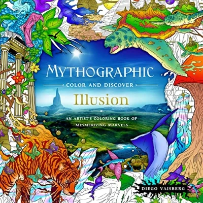 Afbeelding van Mythographic Color and Discover: Illusion: An Artist&#039;s Coloring Book of Mesmerizing Marvels