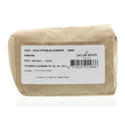 Afbeelding van Jacob Hooy Eucalyptusblad Gesneden, 250 gram
