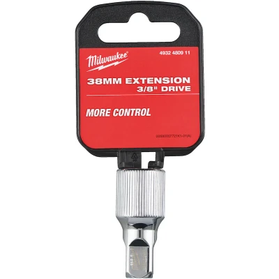 Afbeelding van Milwaukee 3/8 verlengstuk voor dopsleutels 38 mm 4932480911