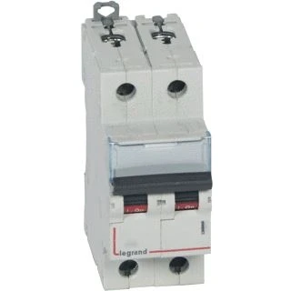 Afbeelding van Legrand autom dx3 6000a 10ka 2p b16 230 400v 2 modules 407509