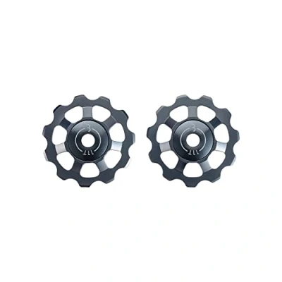 Afbeelding van BBB Cycling Derailleurwieltjes AluBoys Duurzaam Compatibel met Campagnolo, Shimano &amp; SRAM Grijs 11T BDP 21